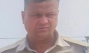 दर्दनाक हादसा: चेकिंग के दौरान तेज रफ्तार मिनी लोडिंग वाहन ने आरक्षक को कुचला