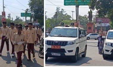 एकलव्य के 'एकलव्य': 20 किमी का पैदल सफर, टूटी उम्मीदें और गूंजता सवाल— "साहब, हमें पढ़ाएगा कौन?"