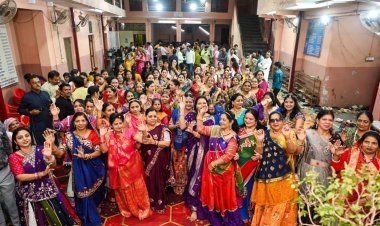 ​जांगड़ा पोरवाल समाज ने भक्तिभाव से मनाया गरबा रास महोत्सव