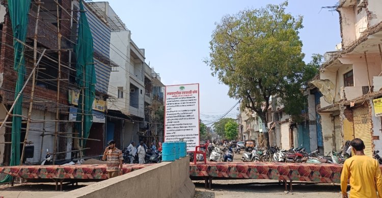 एक साल से अधर में चांदनी चौक-बाजना बस स्टैंड मार्ग का निर्माण:  आयुक्त बोले- '58 दिन में काम पूरा न हुआ तो छोड़ दूंगा नौकरी'